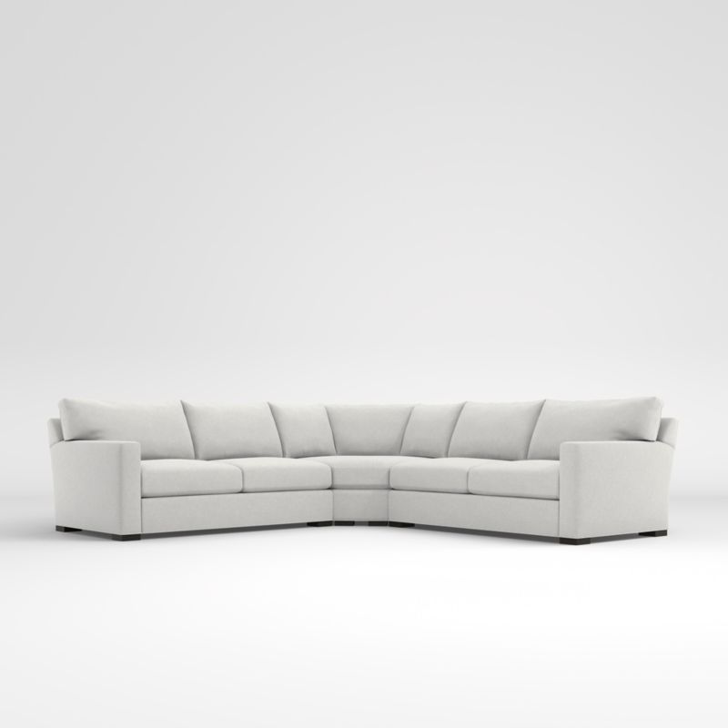 Axis 3-Piece L-Shaped Wedge Sectional Sofa added by Spoak Member