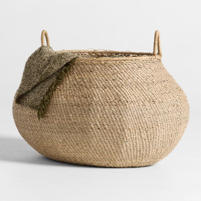 Nes Medium Woven Basket 15" by Brigette Romanek added by Spoak Member