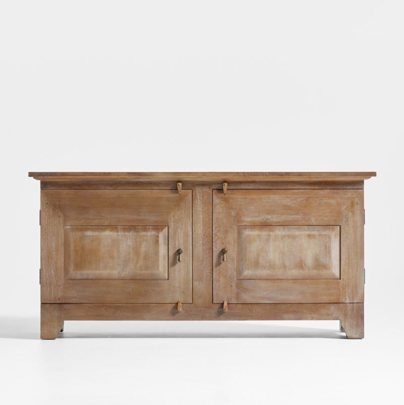 Basque 68" Weathered Light Brown Solid Wood Credenza added by Spoak Member