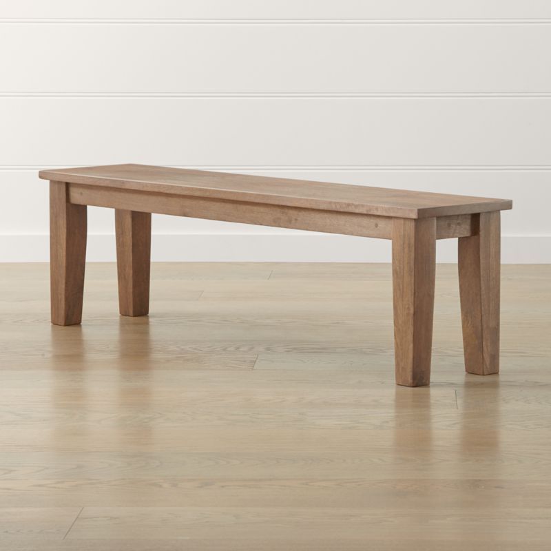 Basque 62" Light Brown Solid Wood Dining Bench added by Spoak Member