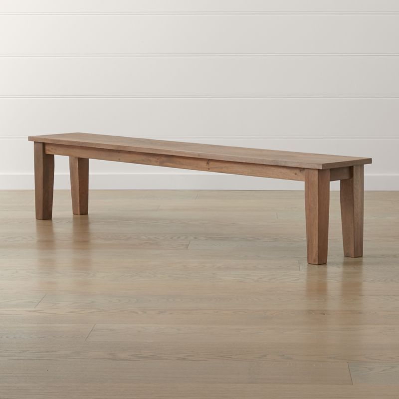 Basque 84" Light Brown Solid Wood Dining Bench added by Spoak Member