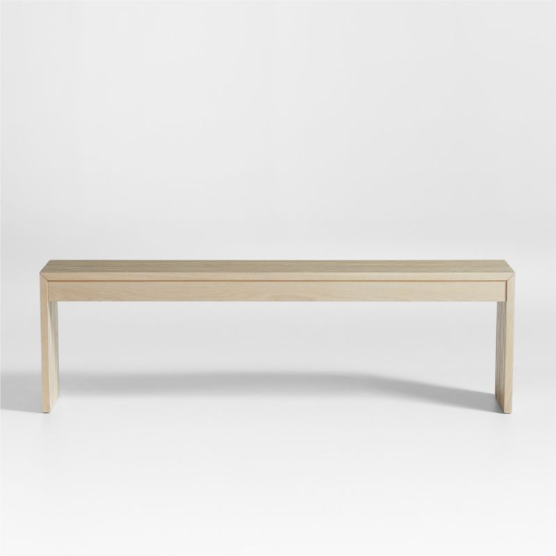 Batten 60" White Oak Wood Bench added by Spoak Member