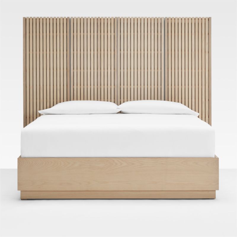 Batten White Oak King Plinth-Base Storage Bed added by Spoak Member