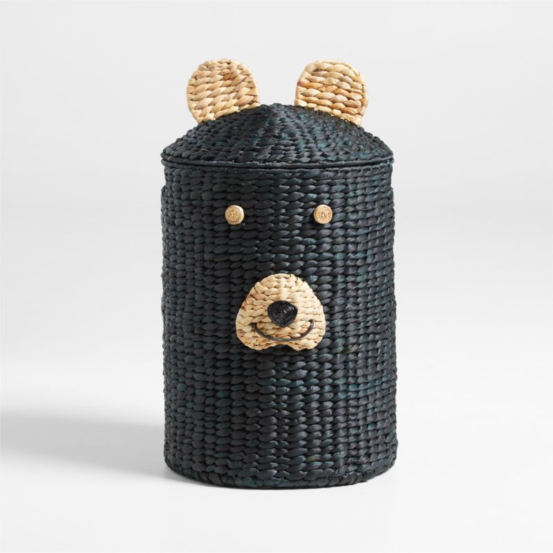 Black Bear Woven Kids Hamper with Handles added by Spoak Member