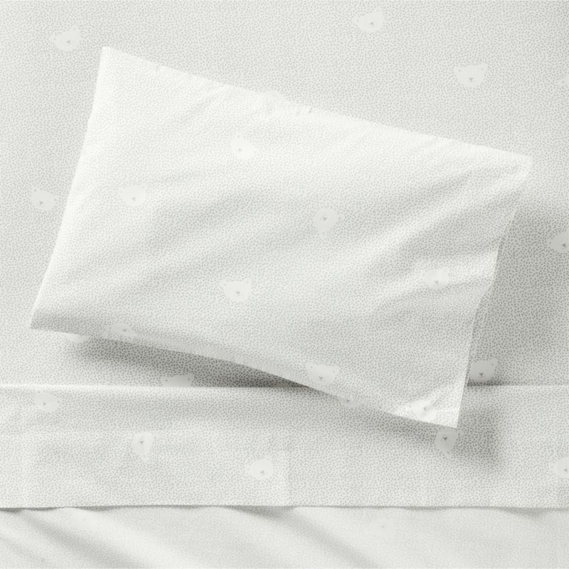 Stay Cool Bear Hug Organic Cotton Toddler Sheet Set added by Spoak Member
