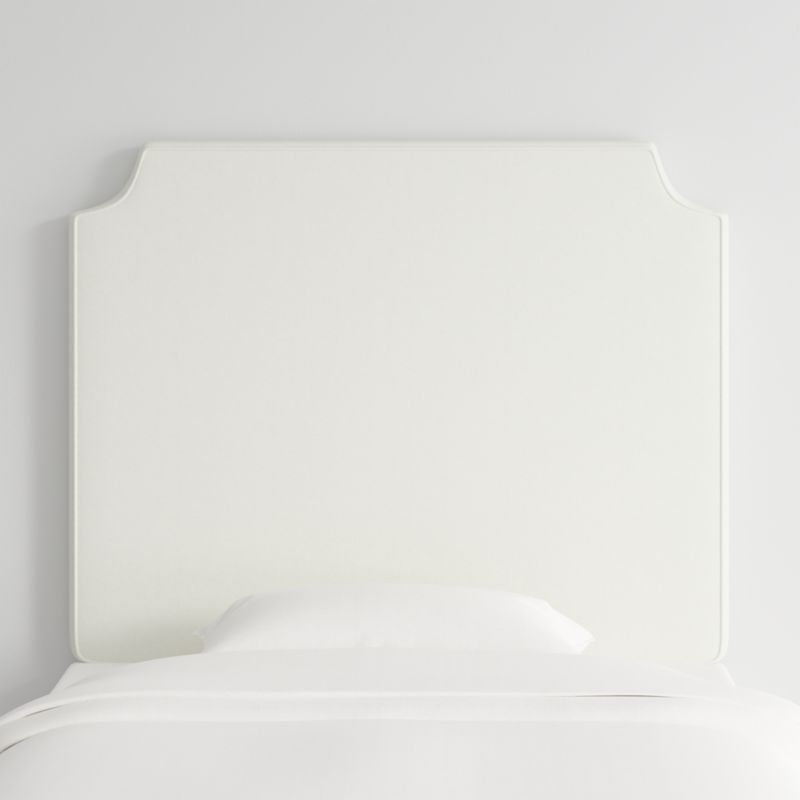 Bevel White with Piping Twin Charging Wall-Mounted Headboard added by Spoak Member