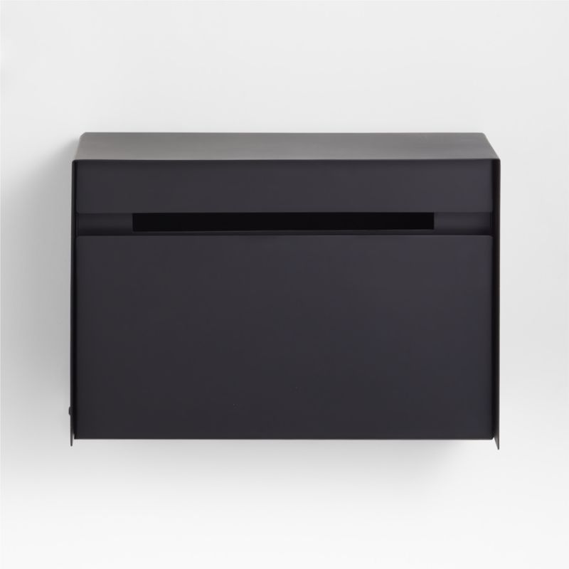 Black-Coated Modern Wall-Mount Mailbox added by Spoak Member