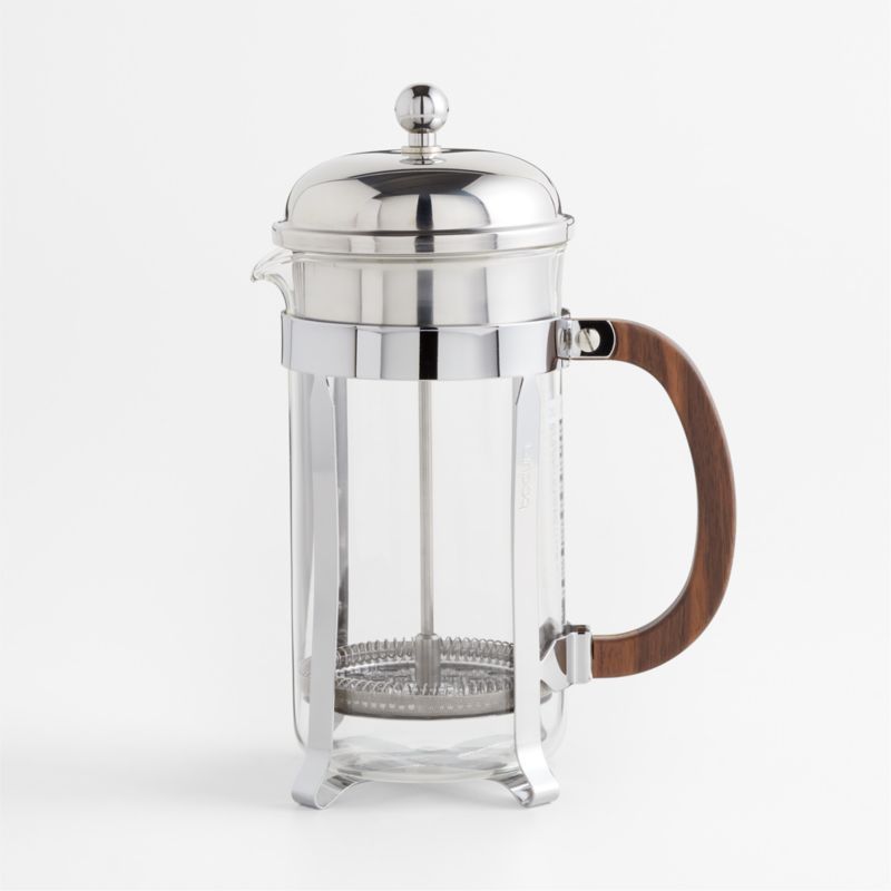 Bodum ® Chambord Stainless Steel 34-Oz. French Press with Walnut Wood Handle added by Spoak Member