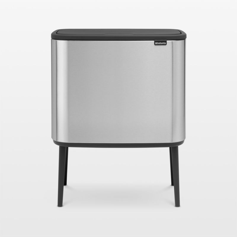 Brabantia Bo Touch Top Trash Can, Dual Compartment, Matte Steel Fingerprint Proof, 3 + 6 Gallon added by Spoak Member