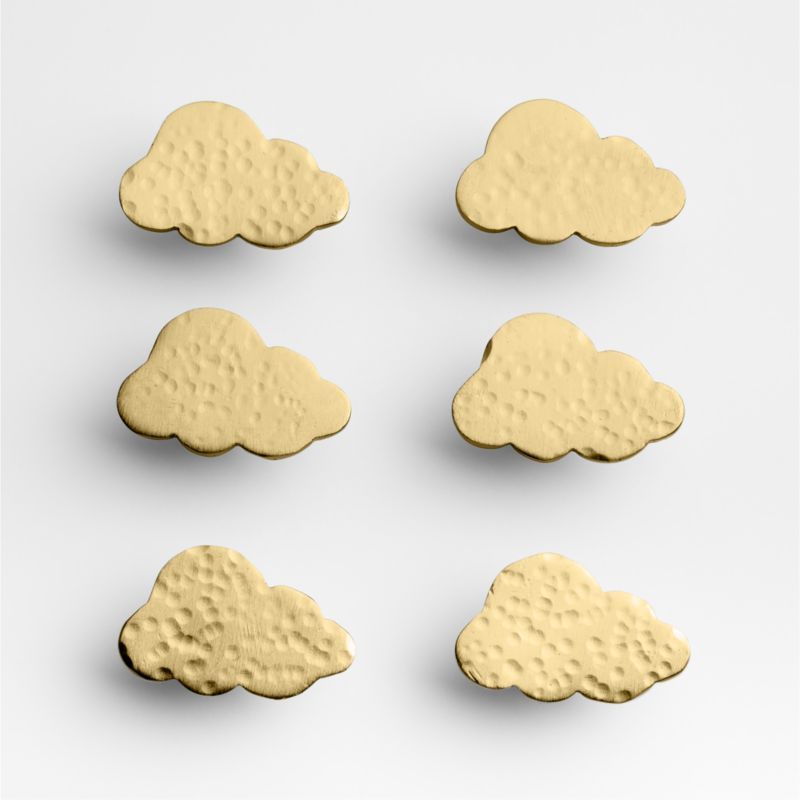 Brass Cloud Knobs, Set of 6 added by Spoak Member