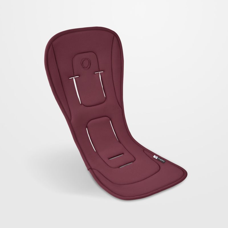 Bugaboo Dark Cherry Red Dual Comfort Baby Stroller Seat Liner added by Spoak Member