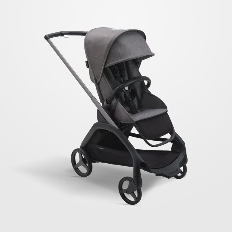 Bugaboo Dragonfly Seat Complete Grey Melange with Graphite Grey Frame Baby Stroller added by Spoak Member