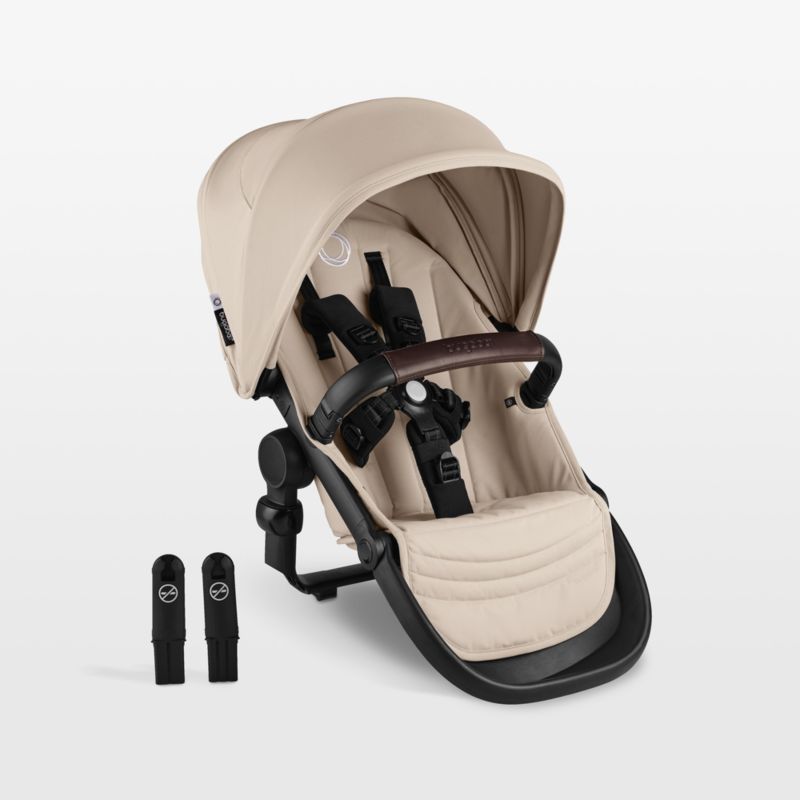 Bugaboo Kangaroo Complete Baby Stroller Desert Taupe Sibling Seat added by Spoak Member