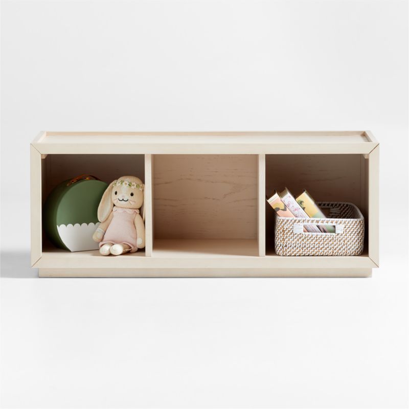 Cade Sunwashed Wood 3-Cube Stackable Bookcase added by Spoak Member