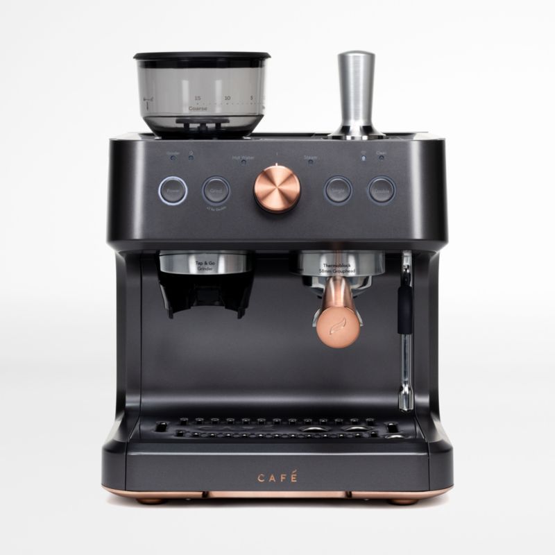 Café ™ Matte Black Bellissimo Semi-Automatic Espresso Machine added by Spoak Member