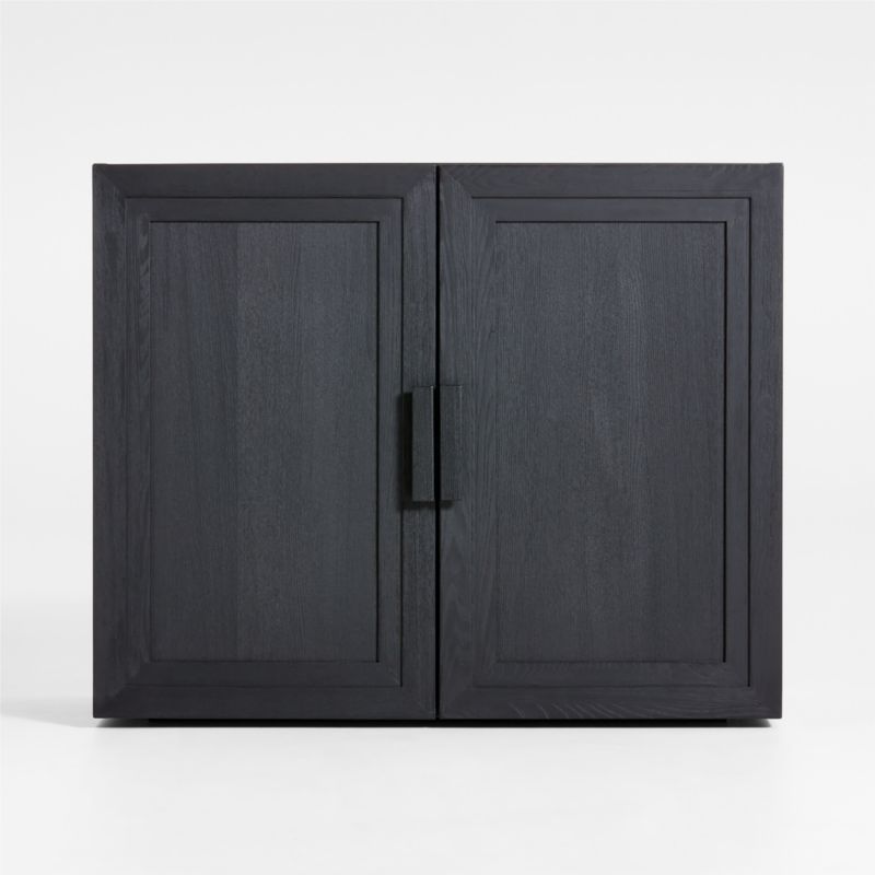 Calypso 36" Black Wood Modular Cabinet Base with Doors added by Spoak Member