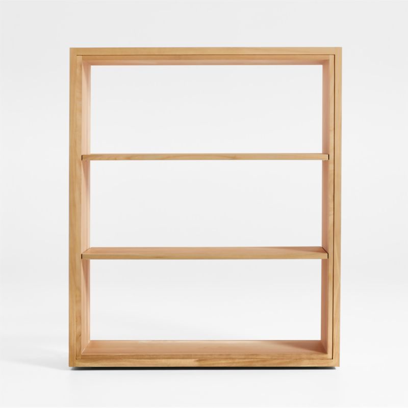 Calypso 36" Natural Wood Open Modular Bookshelf Hutch added by Spoak Member