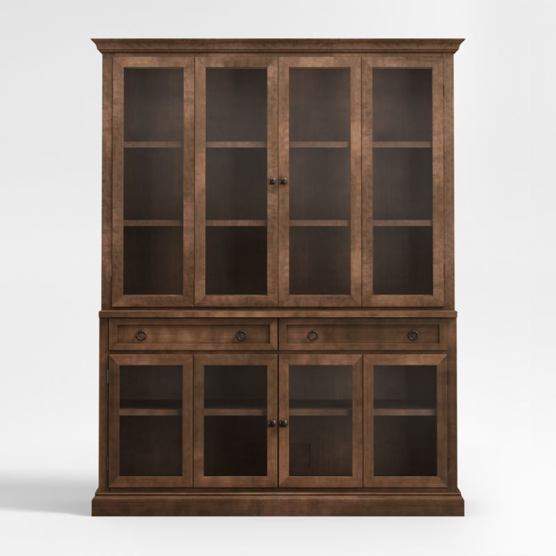 Cameo Nero Noce 2-Piece Entertainment Center with Glass Door added by Spoak Member
