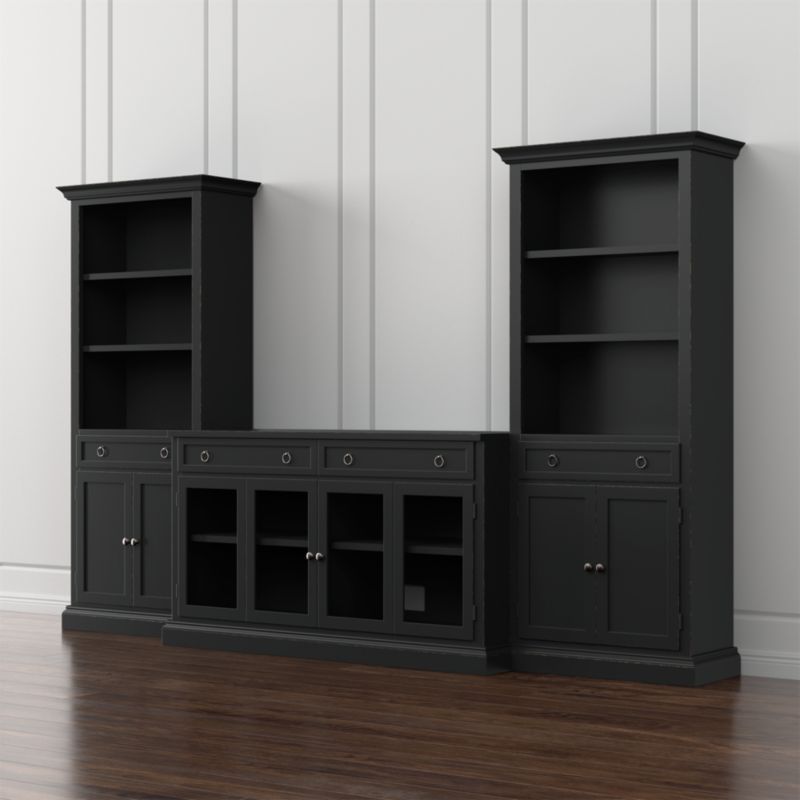 Cameo 3-Piece Modular Bruno Glass Door Storage Media Center added by Spoak Member