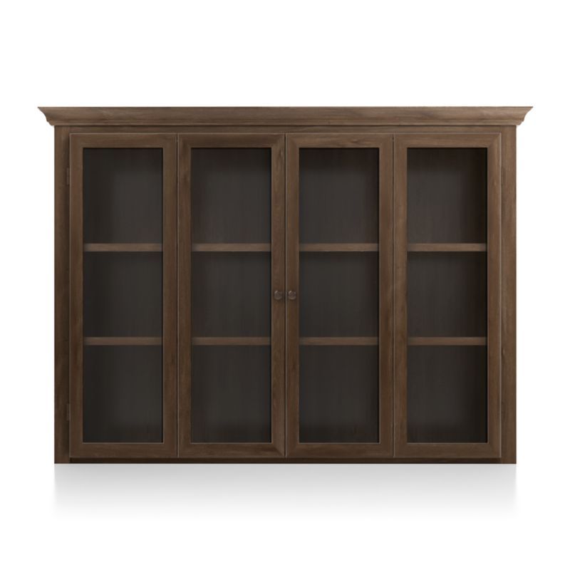 Cameo Nero Noce Modular Hutch with Glass Doors added by Spoak Member