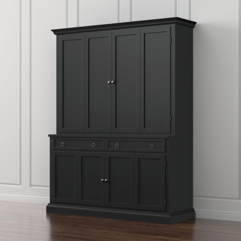 Cameo 2-Piece Bruno Black Entertainment Center added by Spoak Member