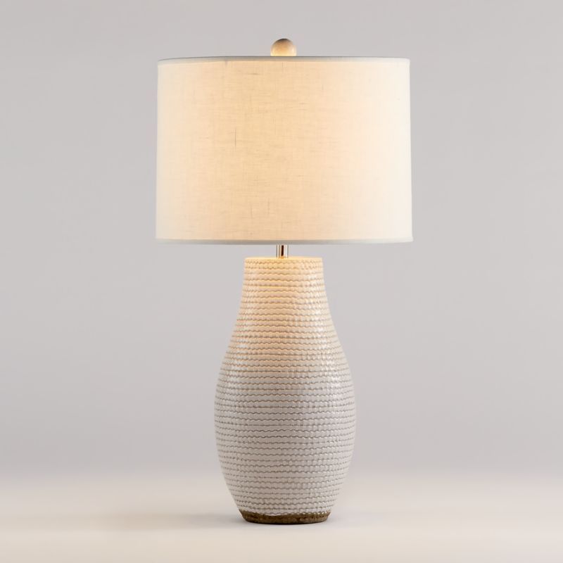 Cane White Table Lamp, Set of 2 added by Spoak Member
