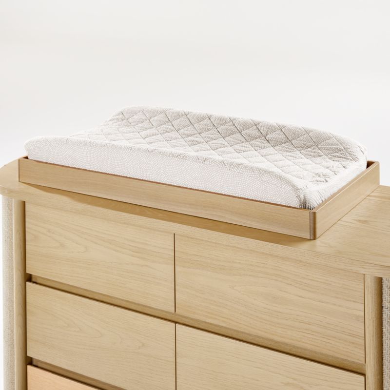 Canyon Natural Wood Baby Changing Table Topper by Leanne Ford added by Spoak Member