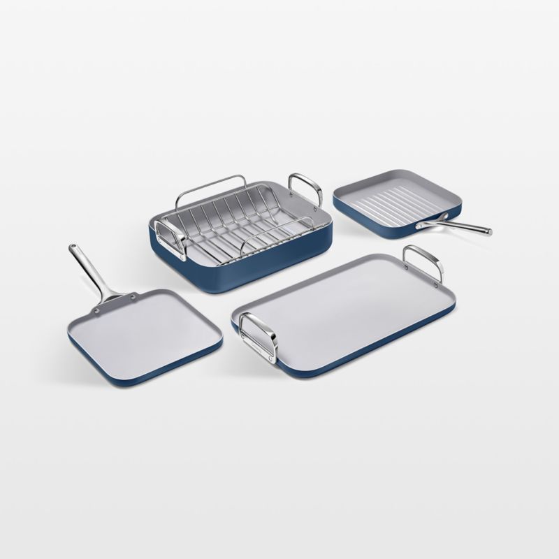 Caraway ® Navy Ceramic Non-Stick 7-Piece Cookware Set added by Spoak Member
