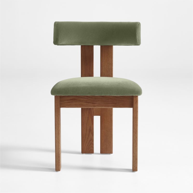 Ceremonie Green Mohair Dining Chair by Athena Calderone added by Spoak Member