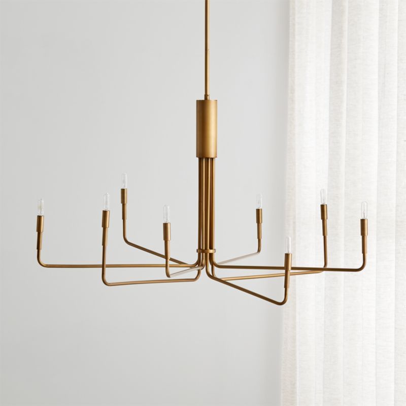 Clive 8-Arm Brass Chandelier added by Sarah Deel