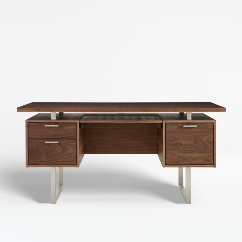 Clybourn Walnut Executive Desk added by Spoak Member