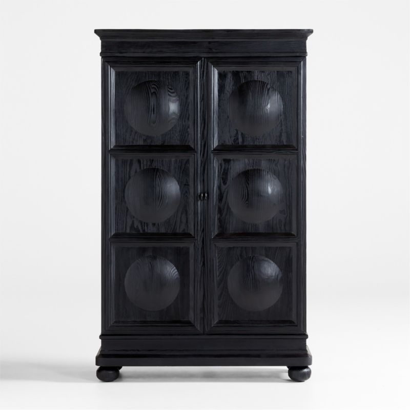 Coterie Ebonized Storage Cabinet + Reviews | Crate & Barrel added by Abby Baker