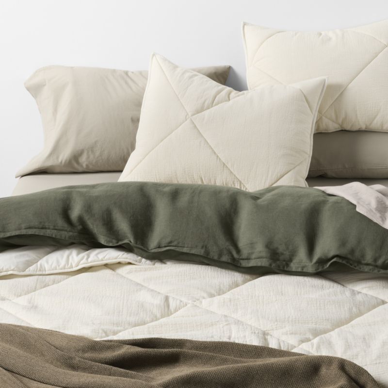 Aire Cotton Crinkle Matelasse Calm Beige Twin/Twin XL Comforter added by Spoak Member