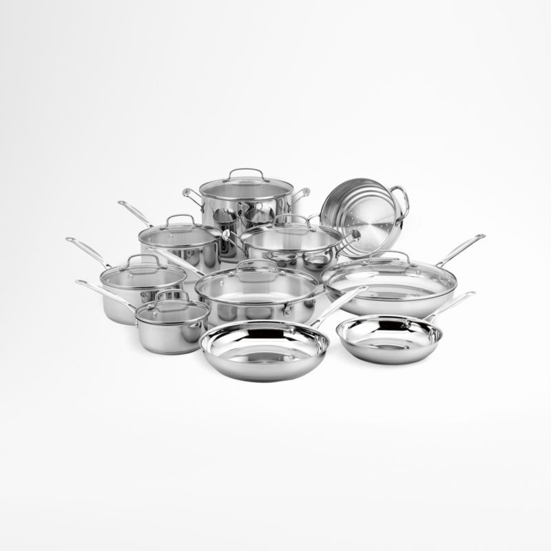 Cuisinart ® Chef's Classic ™ 17-Piece Stainless Steel Cookware Set added by Spoak Member