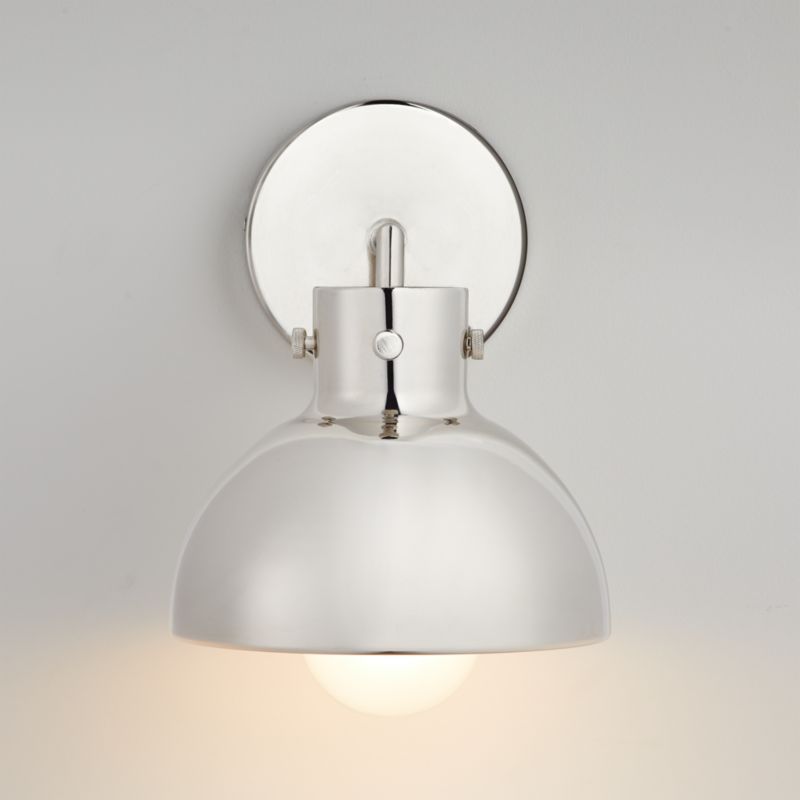 Dakota Chrome Sconce Light with Small Chrome Dome added by Spoak Member