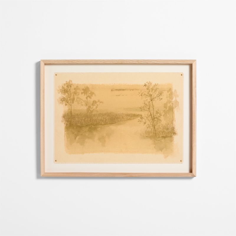 "Daughters of the Water IX" by Aileen Fitzgerald 32"x24" Framed Wall Art Print added by Spoak Member