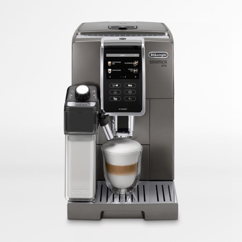 De'Longhi Dinamica Plus Connected Fully Automatic Espresso Machine + Reviews | Crate & Barrel added by Spoak Member
