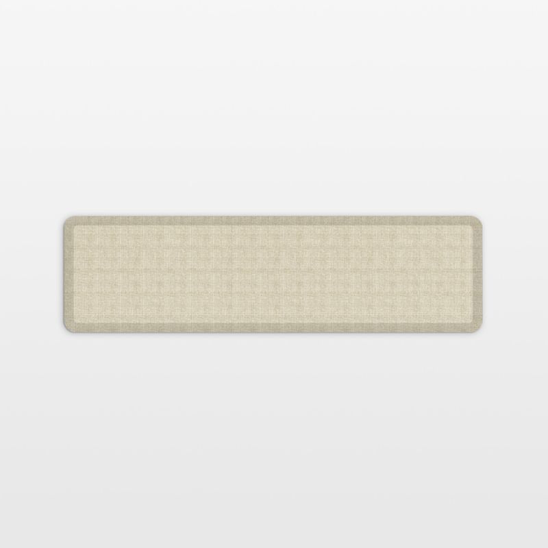 GelPro Designer Comfort Tweed Antique White Kitchen Mat 20"x72" added by Spoak Member