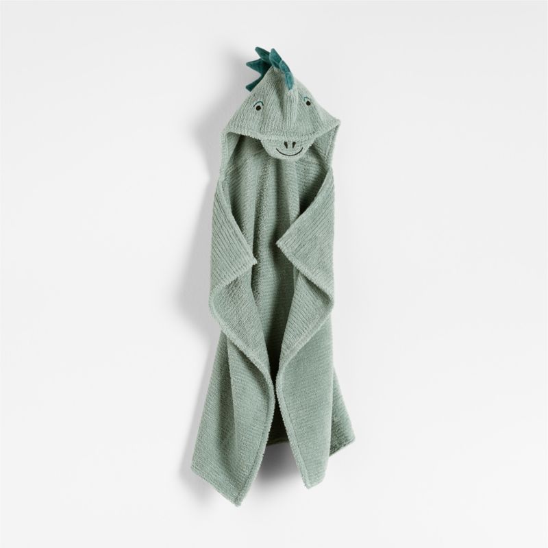 Dinosaur Organic Hooded Baby Towel added by Spoak Member