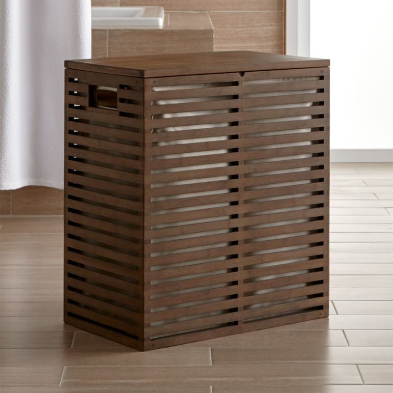 Dixon Bamboo Hamper with Liner added by Spoak Member