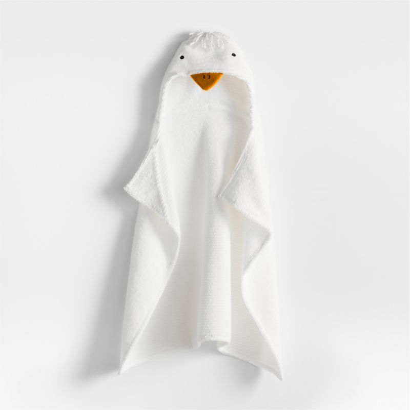 Duck Pampas Ivory Organic Cotton Hooded Baby Towel added by Spoak Member