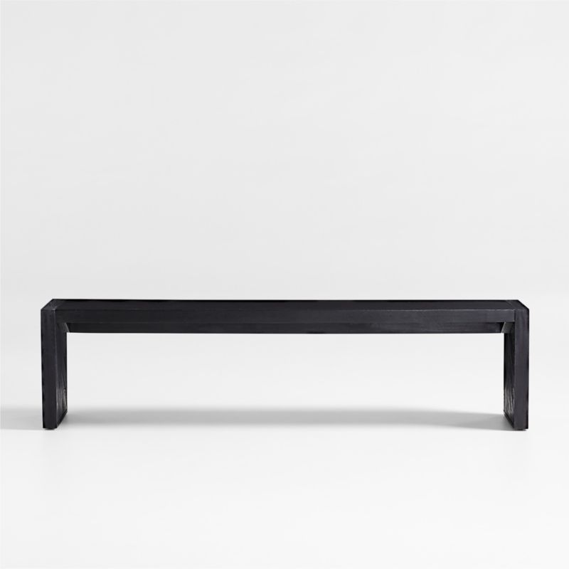 Dunewood 72" Charcoal Wood Dining Bench added by Spoak Member