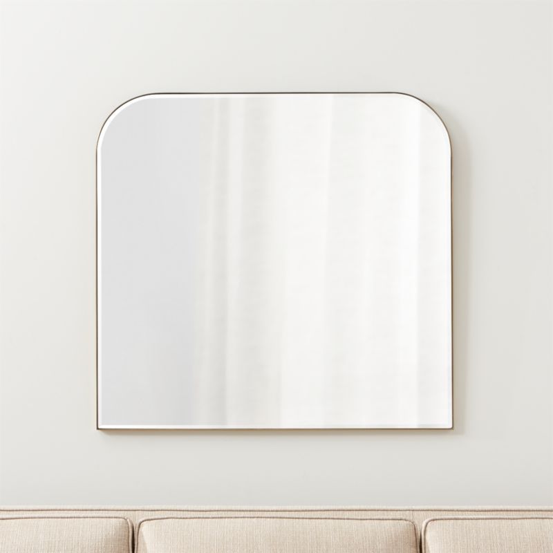 Edge Brass Arch Wall Mirror 36"x34" added by Spoak Member