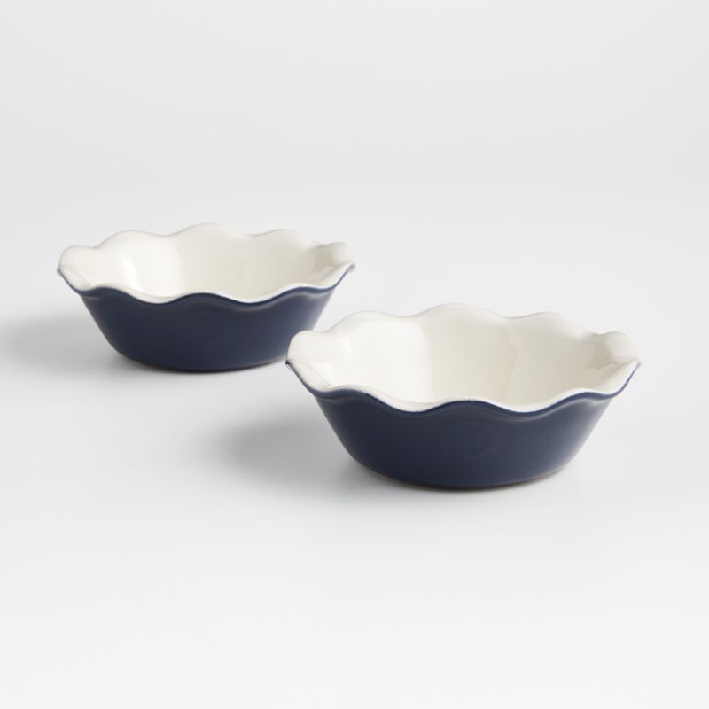 Emile Henry Modern Classics Twilight Blue Pie Dish, Set of 2 added by Spoak Member