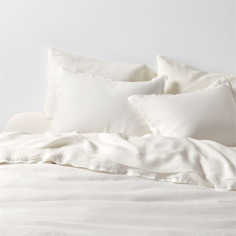 New Natural EUROPEAN FLAX ™-Certified Linen Pampas Ivory King Duvet Cover added by Spoak Member