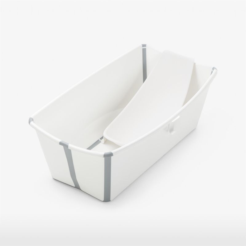 Stokke Flexi Bath White Foldable Baby Bath Bundle added by Spoak Member