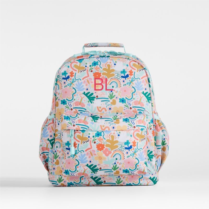 Flower Garden Medium Kids Backpack with Side Pockets added by Spoak Member