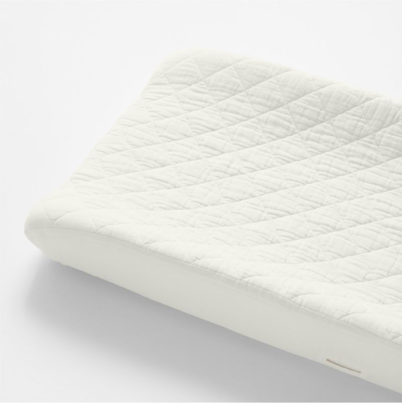 Supersoft Pampas Ivory Organic Cotton Gauze Baby Changing Pad Cover added by Spoak Member