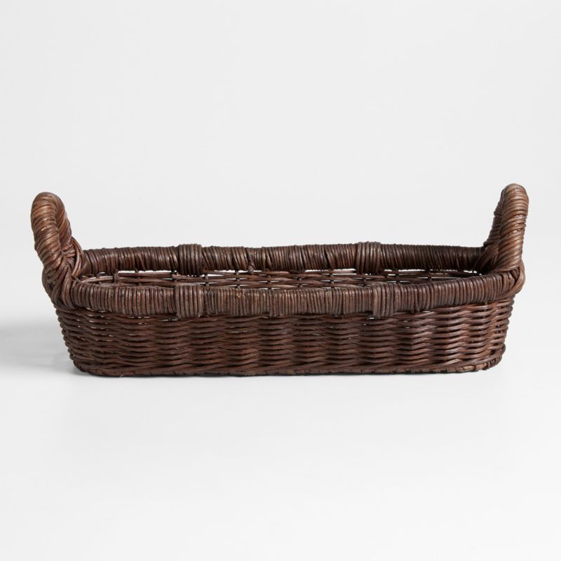 Cocoa Rattan Bread Basket by Gaby Dalkin added by Spoak Member