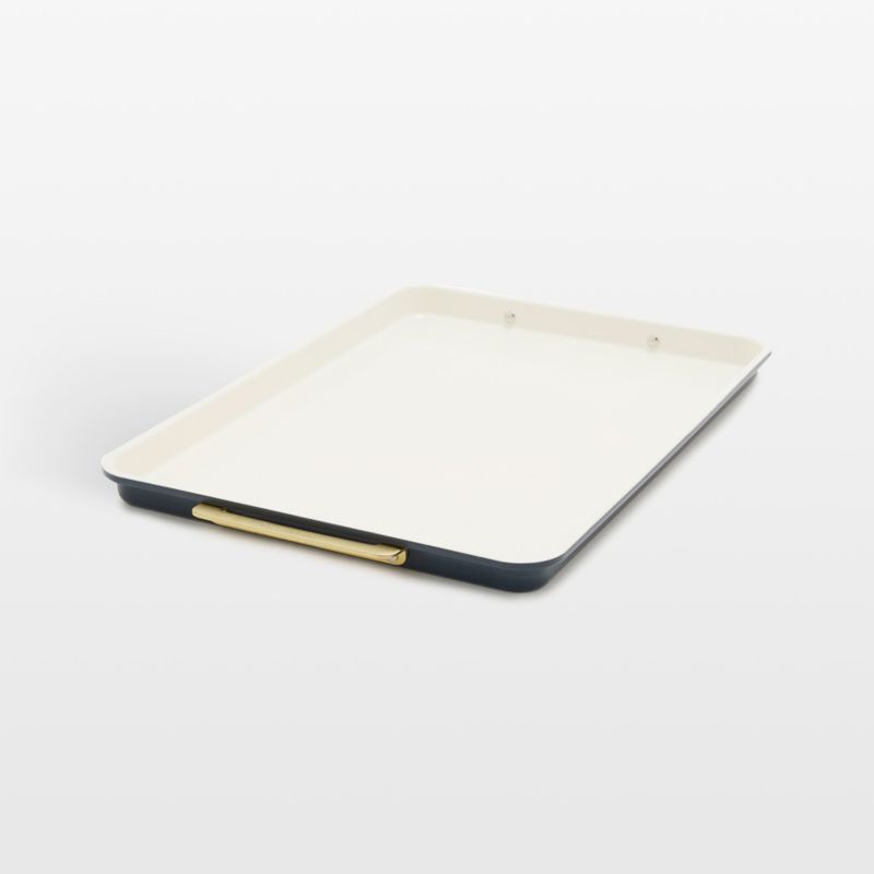 GreenPan Reserve Healthy Ceramic Nonstick Bakeware Half Sheet Pan in Oxford Blue added by Spoak Member